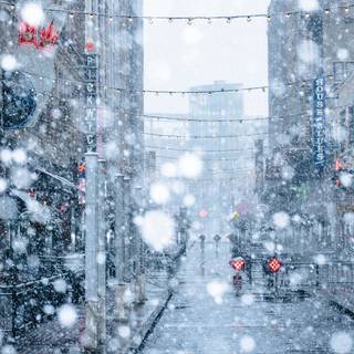 Tokyo winter wallpaper