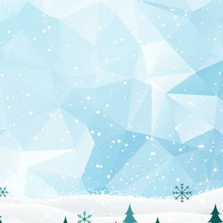 Winter camp wallpaper