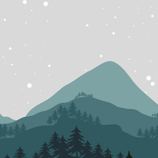 Winter camp wallpaper