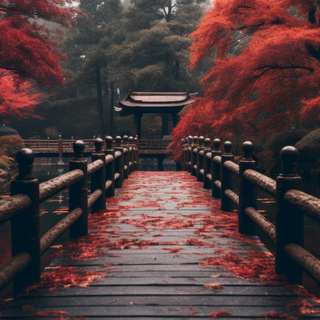 PC autumn dark wallpaper