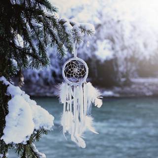 Winter camp wallpaper