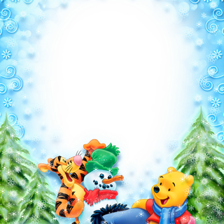 Winter kids wallpaper