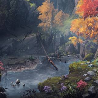2560x1440 autumn fantasy wallpaper