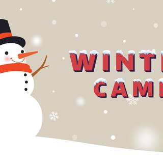 Winter camp wallpaper