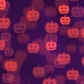 Purple and red Halloween wallpaper