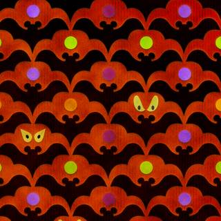 Purple and red Halloween wallpaper