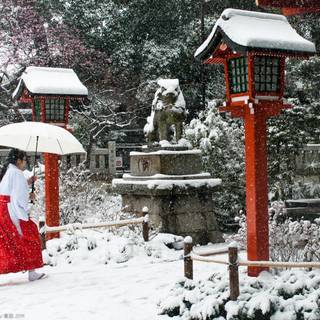 Tokyo winter wallpaper