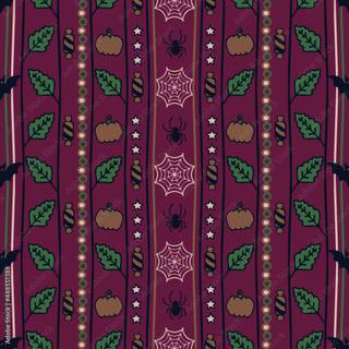 Purple and red Halloween wallpaper