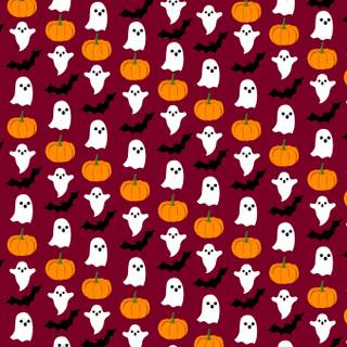 Purple and red Halloween wallpaper