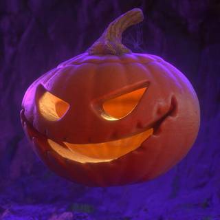 Purple and red Halloween wallpaper