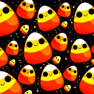 Purple and red Halloween wallpaper