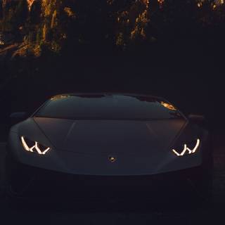 Lamborghini dark 4k wallpaper