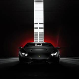 Lamborghini dark 4k wallpaper