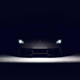 Lamborghini dark 4k wallpaper