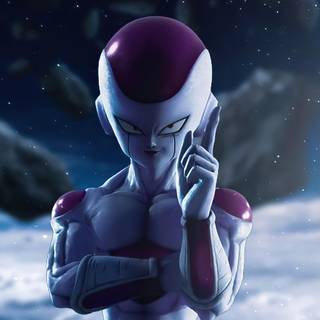 Black Frieza desktop wallpaper