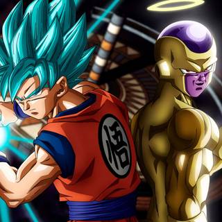 Black Frieza desktop wallpaper