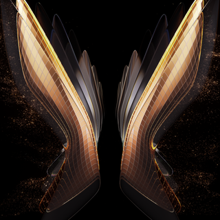 4k black and gold wallpaper