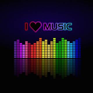 Music logo 4k wallpaper