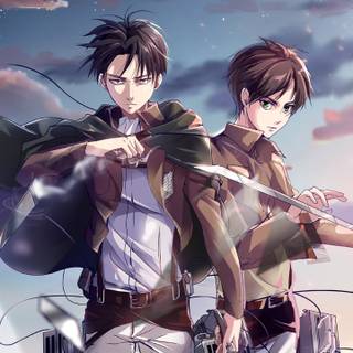 Attack On Titan logo 4k wallpaper