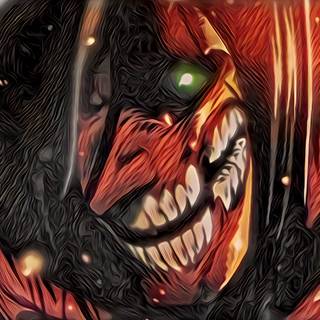 Attack On Titan logo 4k wallpaper