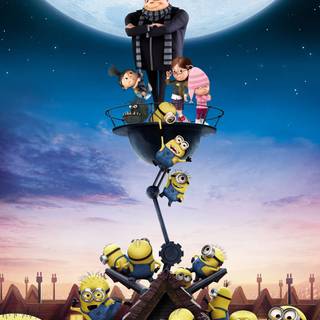 Minions 4k mobile wallpaper