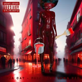 Doja Cat Paint The Town Red wallpaper