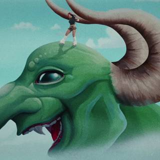 Doja Cat Paint The Town Red wallpaper