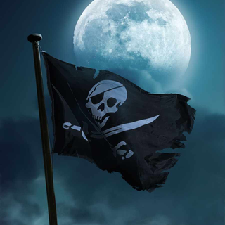 Cute pirate phone wallpaper