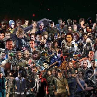 Game collection wallpaper