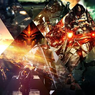 Game collection wallpaper