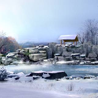 China winter wallpaper