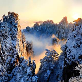China winter wallpaper