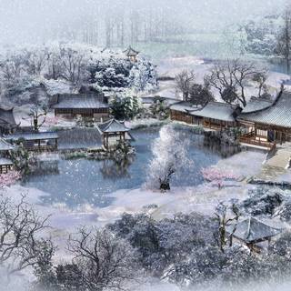 China winter wallpaper