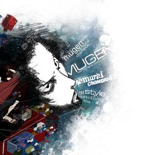 Winter samurai wallpaper