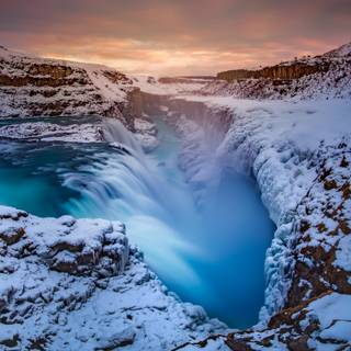 Iceland winter wallpaper