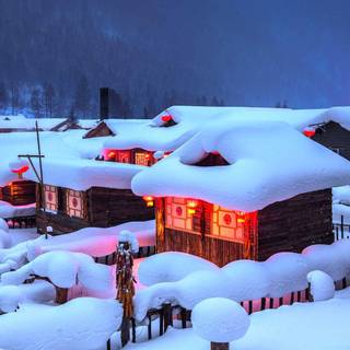 China winter wallpaper