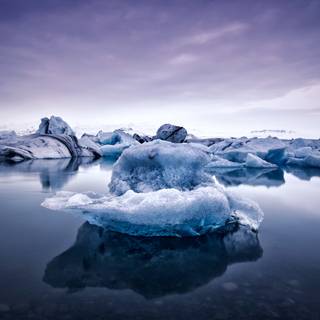 Iceland winter wallpaper