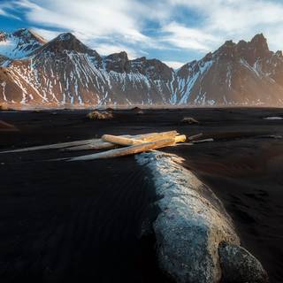 Iceland winter wallpaper