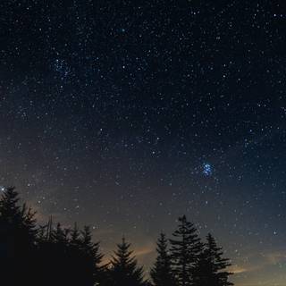 4k night landscape wallpaper