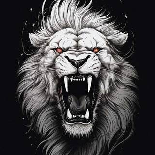 Lion HD 4k iPhone wallpaper