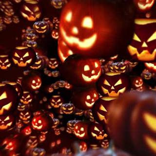 Chrome Halloween wallpaper