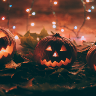 Chrome Halloween wallpaper