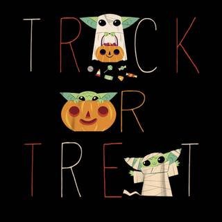 Mandalorian Halloween wallpaper