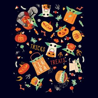 Mandalorian Halloween wallpaper