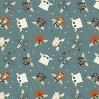 Mandalorian Halloween wallpaper