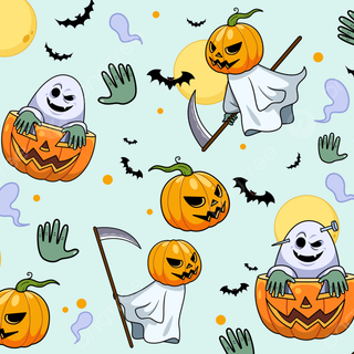Chrome Halloween wallpaper