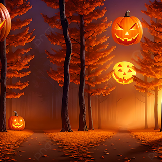 Grunge Halloween computer wallpaper