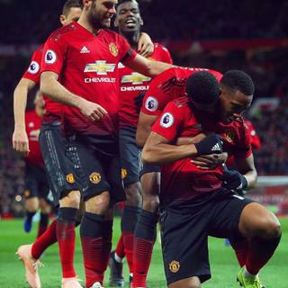 Football celebrations wallpaper