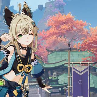 Kirara Genshin Impact wallpaper