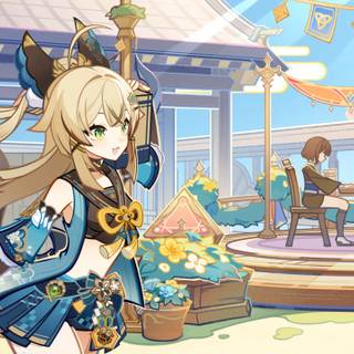 Kirara Genshin Impact wallpaper